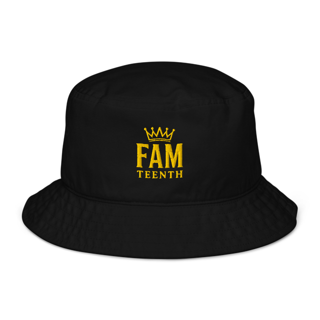 FAMteenth Black Crown Bucket Hat