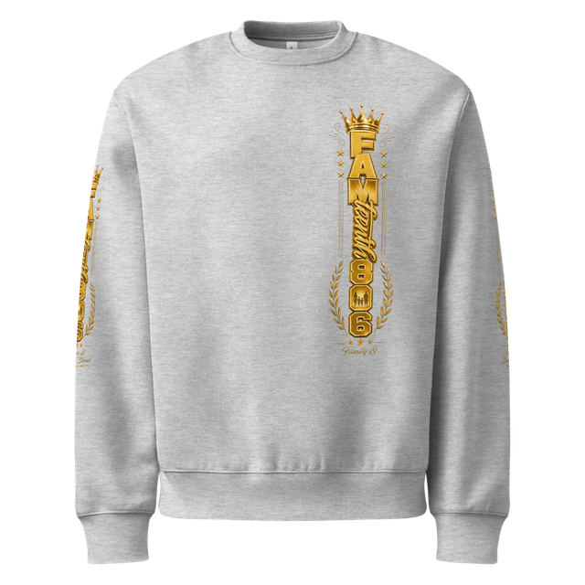 FAMteenth 806 Gold Chrome Heavyweight Sweatshirt
