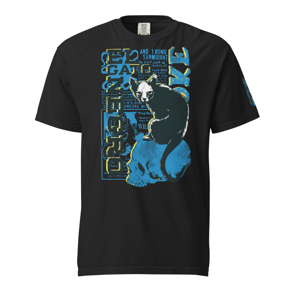 Cyber Skull Graphic T-Shirt