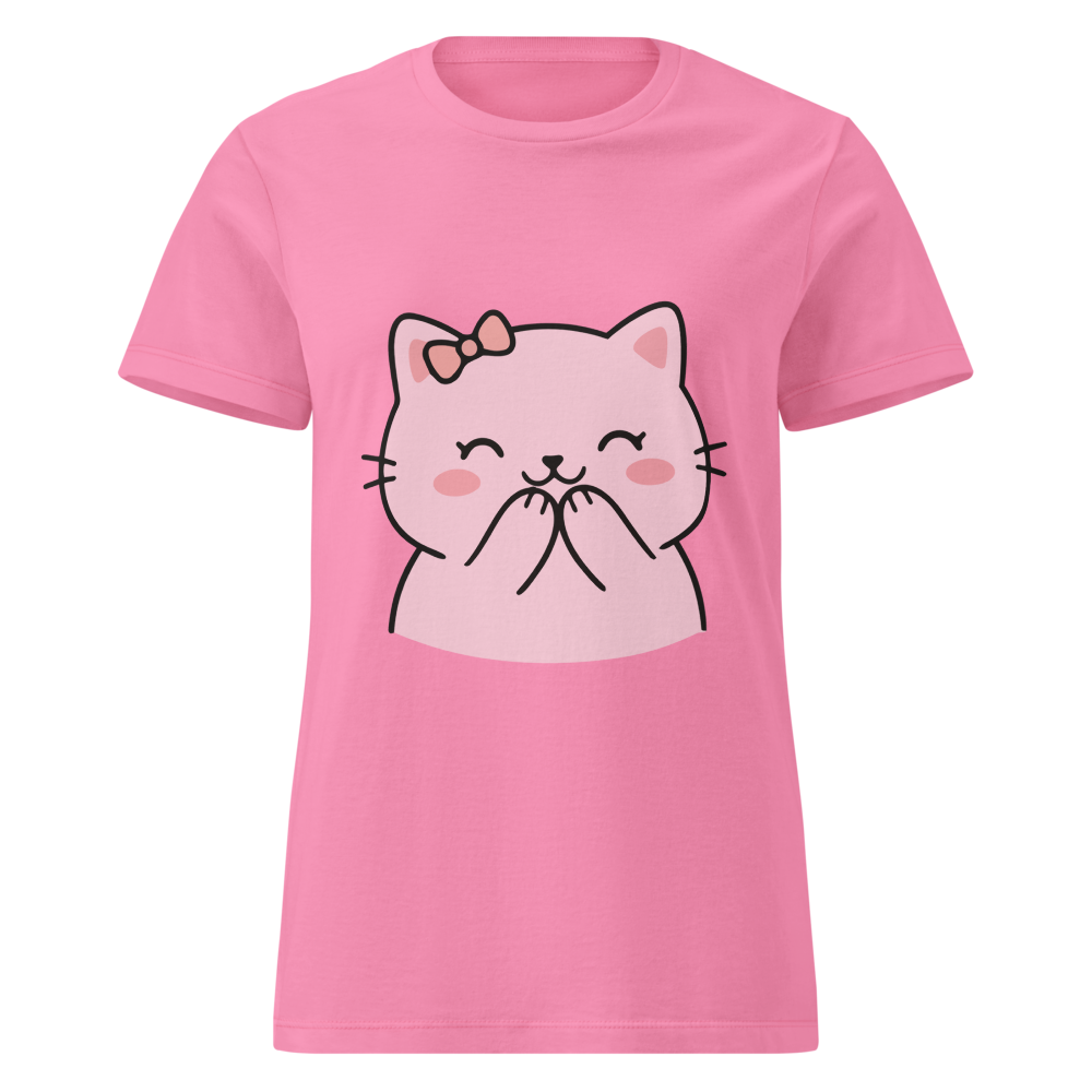 Premium Cute Cat Graphic T-Shirt