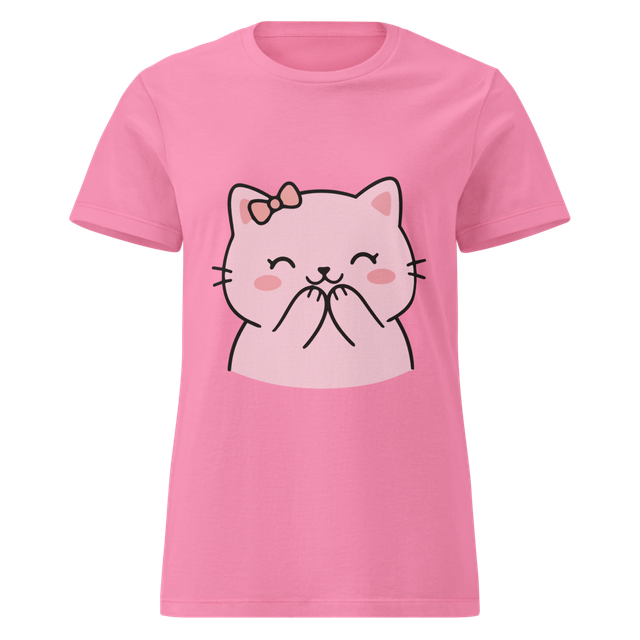 Premium Cute Cat Graphic T-Shirt