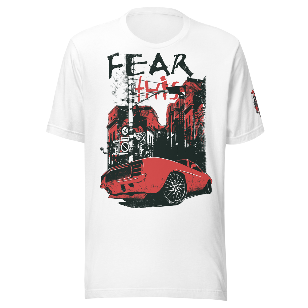 Fearless Urban Car Graphic T-Shirt
