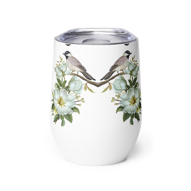 Elegant Floral Ceramic Coffee Mug