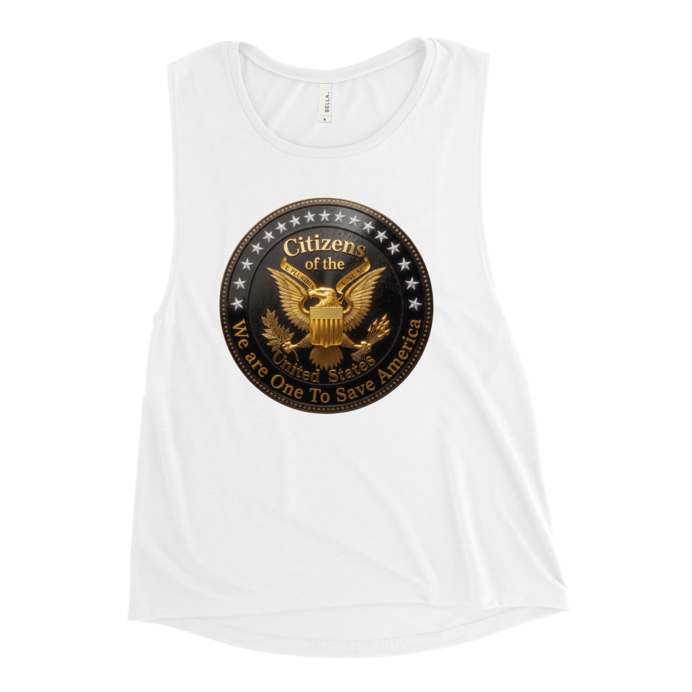 We are one to save America women's Tank