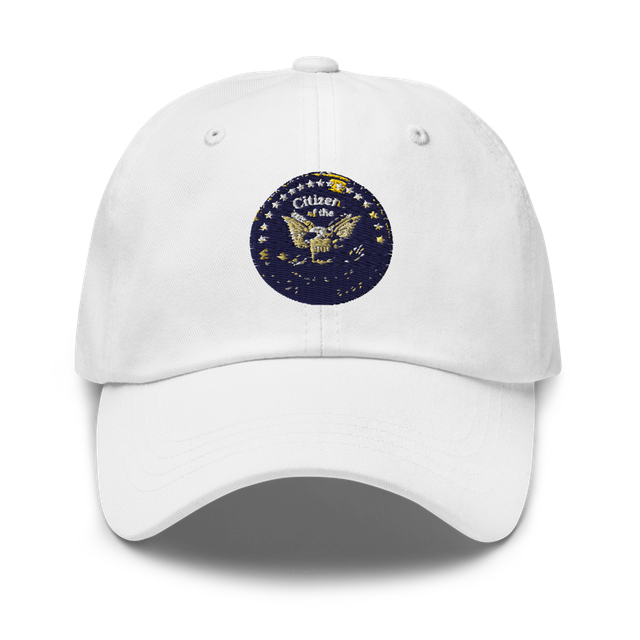 Citizens of The United States White Trucker Hat