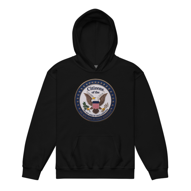 Kids Hoodie "We are one to Save America"