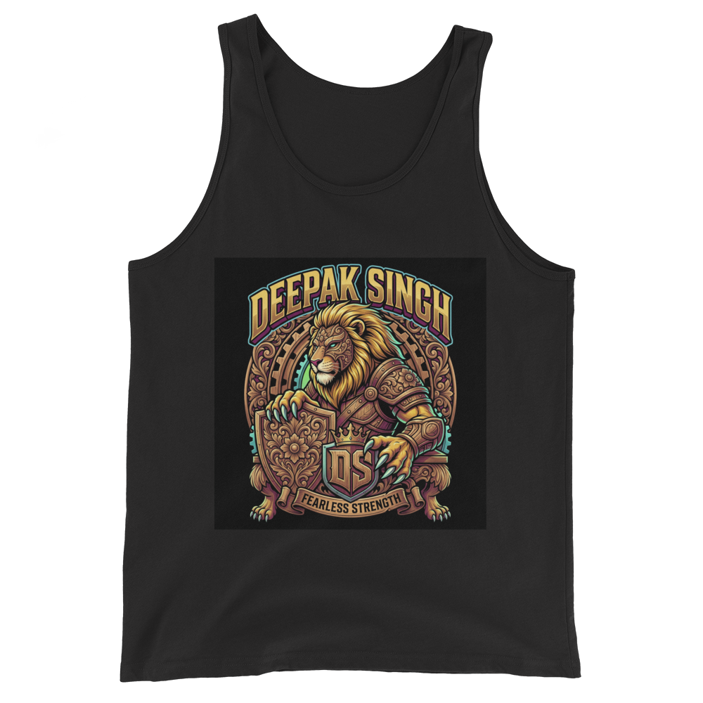 Deepak Singh Fearless Strength Lion Tank Top – Bol