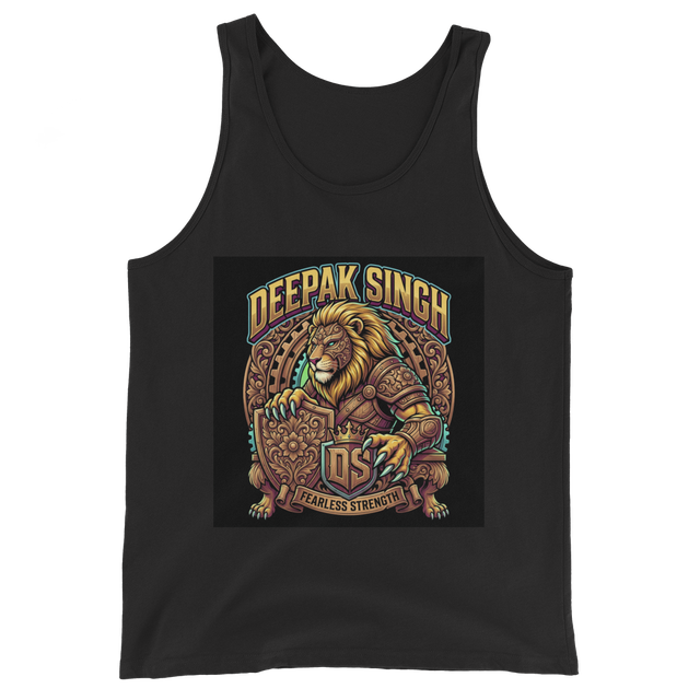 Deepak Singh Fearless Strength Lion Tank Top – Bol