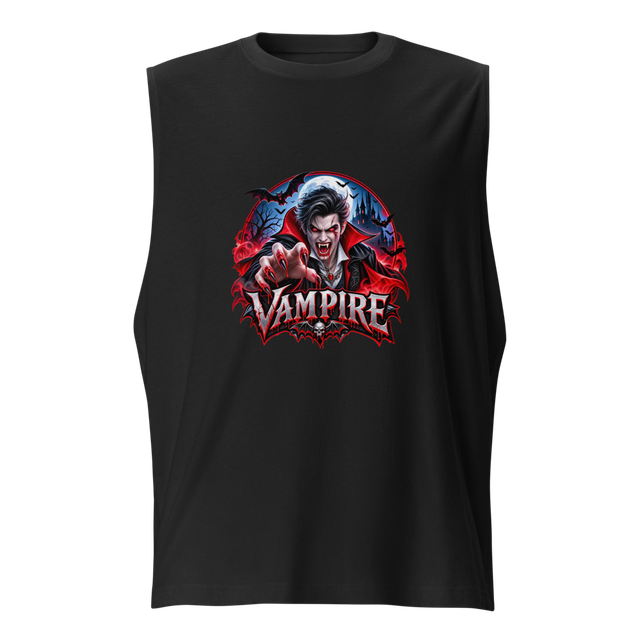Vampire Gothic Horror T-Shirt – Dark Blood Moon Va