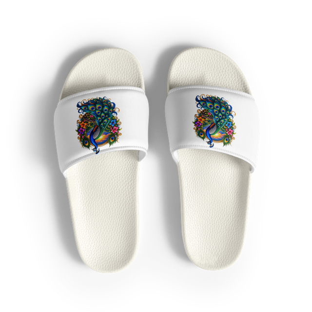 Majestic Peacock – Elegant & Colorful Footwear