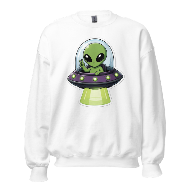 Out of This World Alien Crewneck Sweatshirt