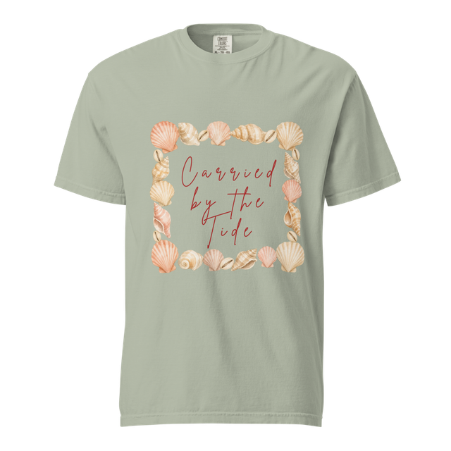 Carried By The Tide Seashell Tee.