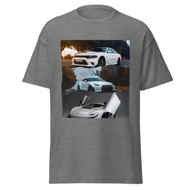 Modern Sports Car Graphic T-Shirt - Gildan 5000