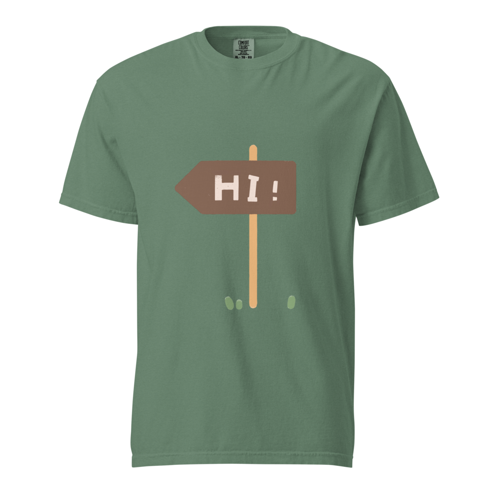 Hi! Cute Casual T-Shirt.