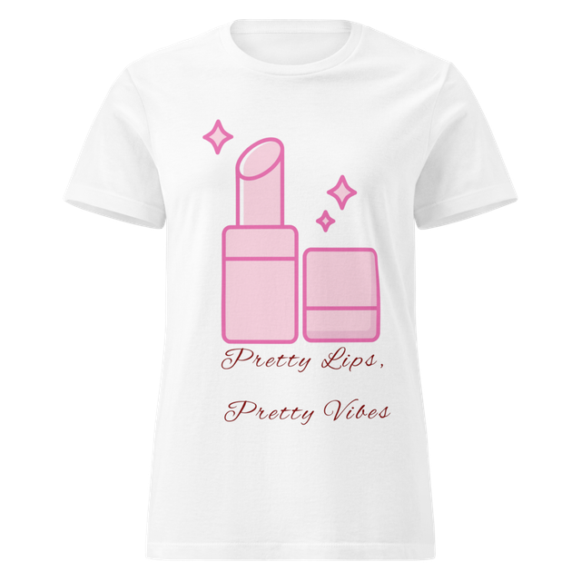 Pretty Lips Pretty Vibes T-Shirt.