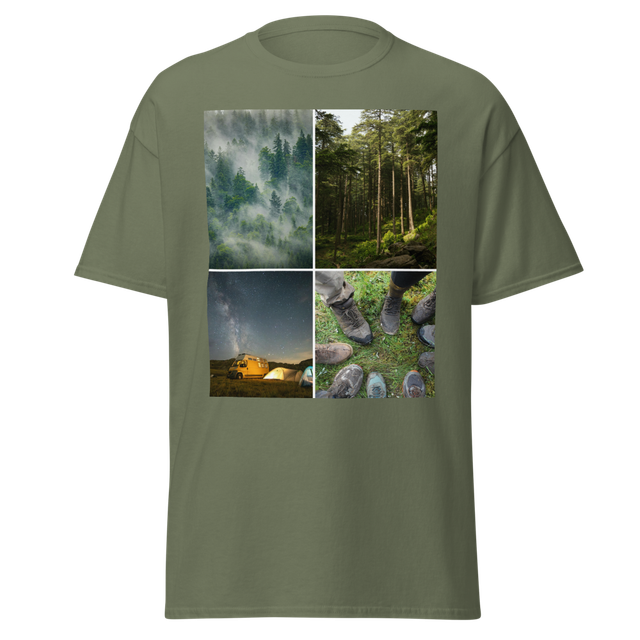 Nature Adventure Collage T-Shirt.