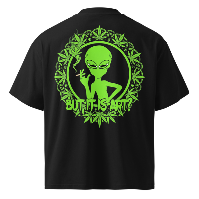 Trippy Alien Graffiti Artwork