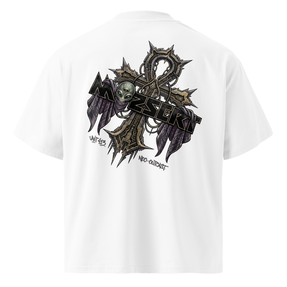 Alien Ankh Emblem With Bandana, Cyberpunk Street 
