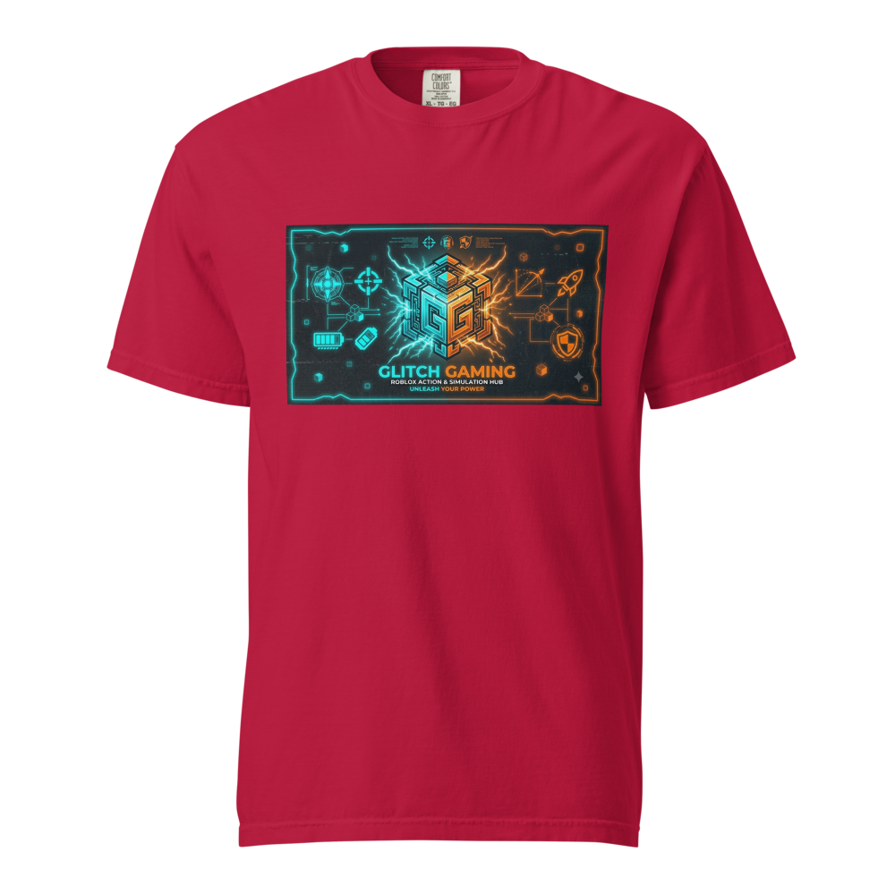 Cyberpunk Roblox Glitch Gaming Comfort Tee