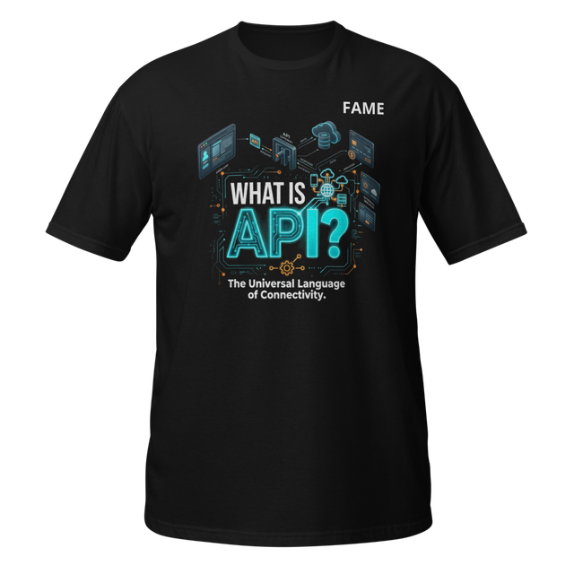 What Is API? Futuristic Tech Unisex T-Shirt