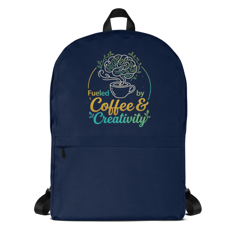 Fueled by Coffee & Creativity - Graphic Artwork