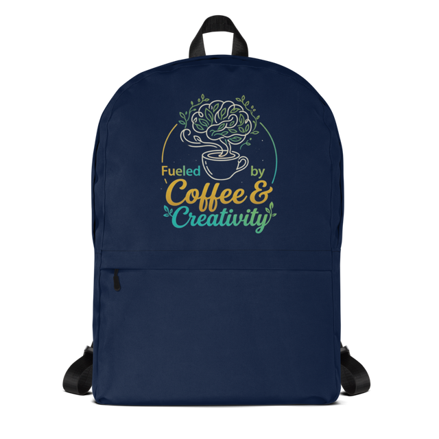 Fueled by Coffee & Creativity - Graphic Artwork