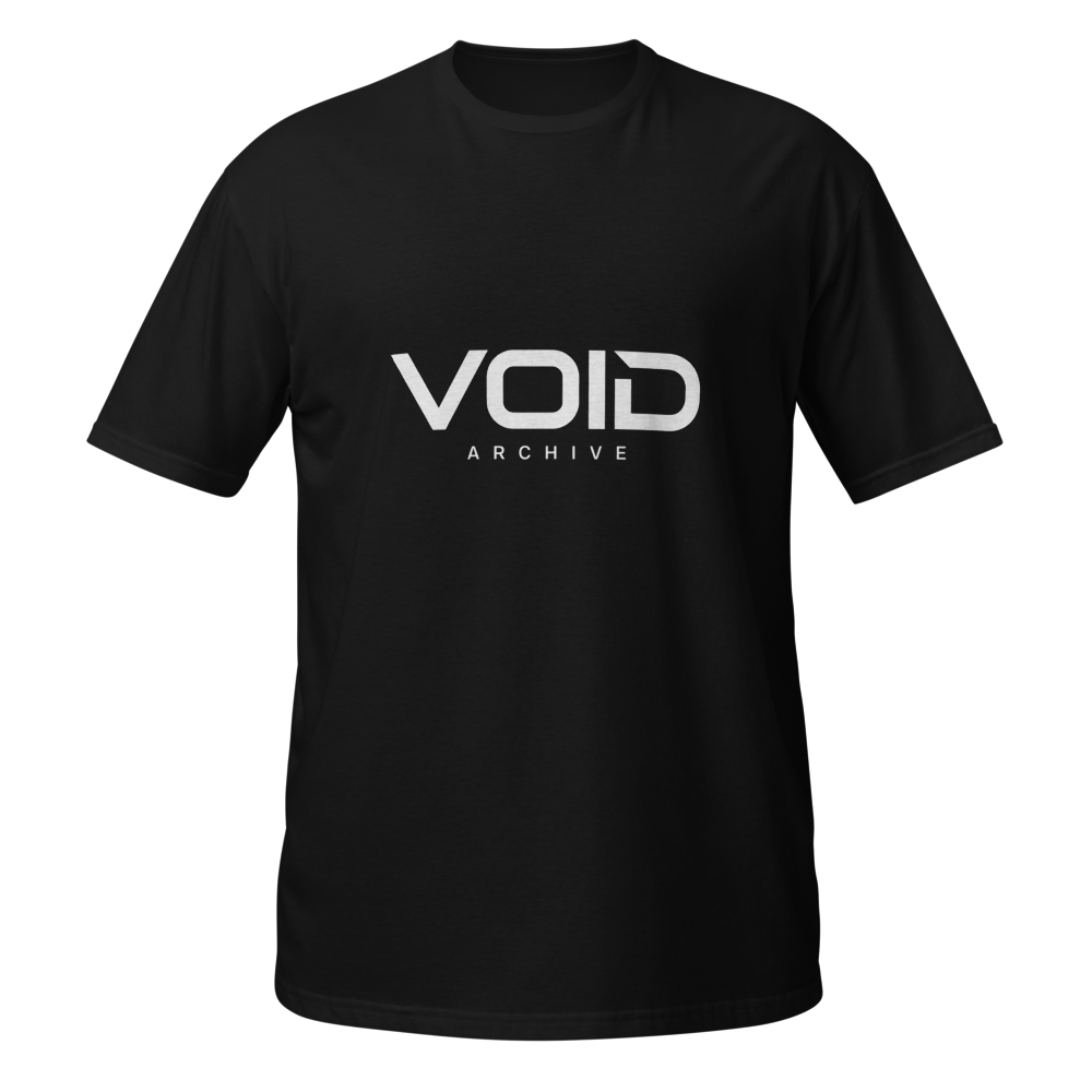 VOID ARCHIVE - Essential Tee 001 Black