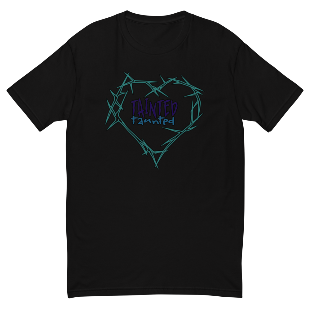 Tainted Tee w/ Blue Text