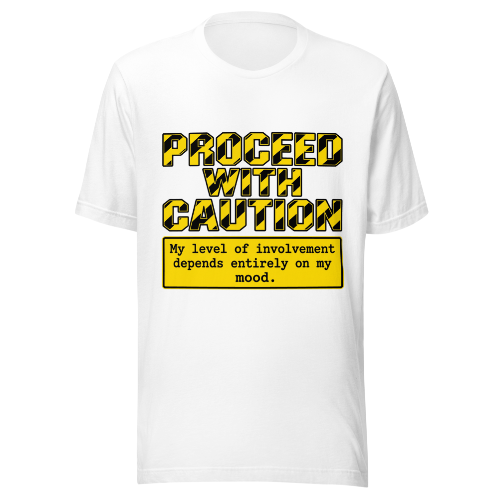 The Proceed With Caution Tee