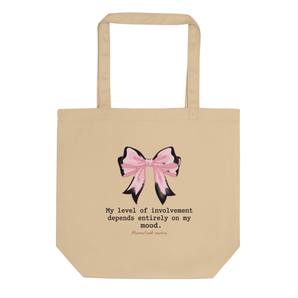 Level Of Involvement Tote Bag