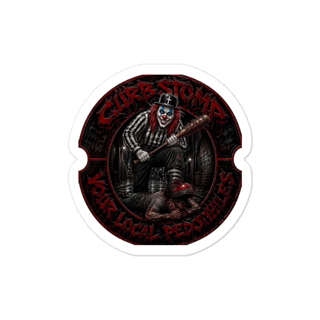 3”x4” Stomp em Sticker