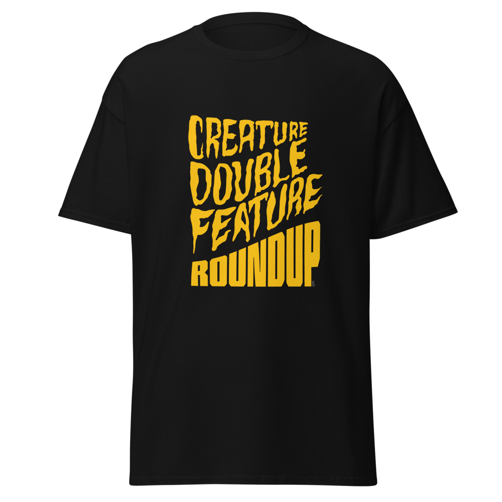 Creature Double Feature Roundup t-shirt