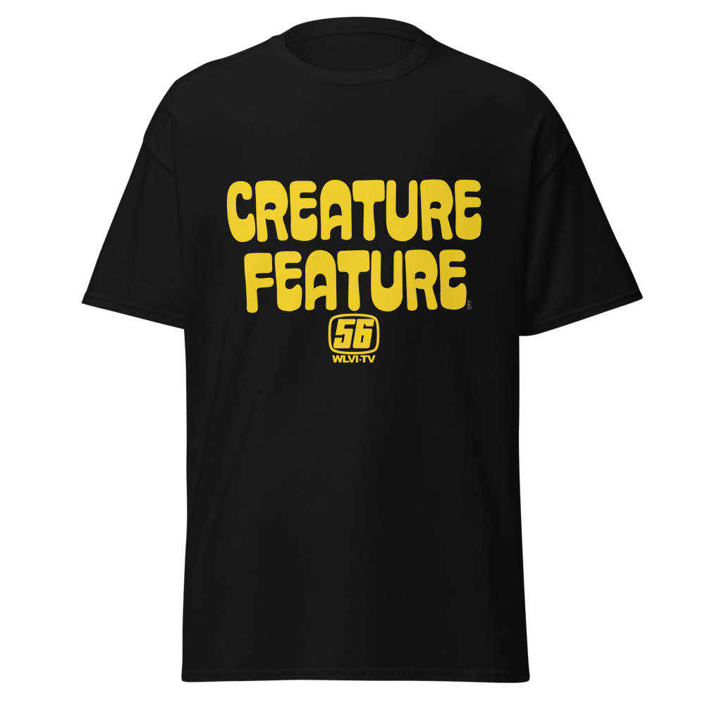 Creature Feature logo t-shirt
