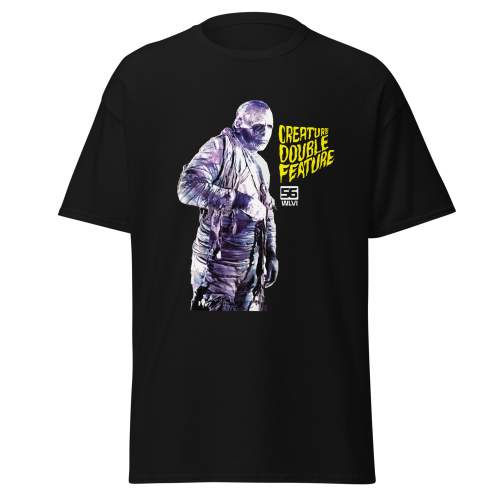 Creature Double Feature Mummy t-shirt
