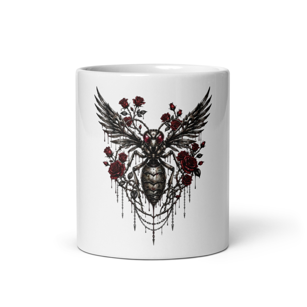 "Vortex Industrial Gear: Dark Y2K Mug"