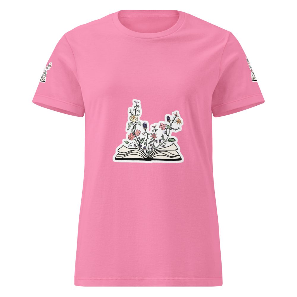 Blooming Book Floral T-Shirt for Girls