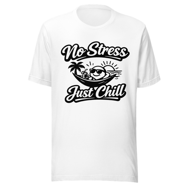 No Stress Just Chill – Funny Relaxing Beach