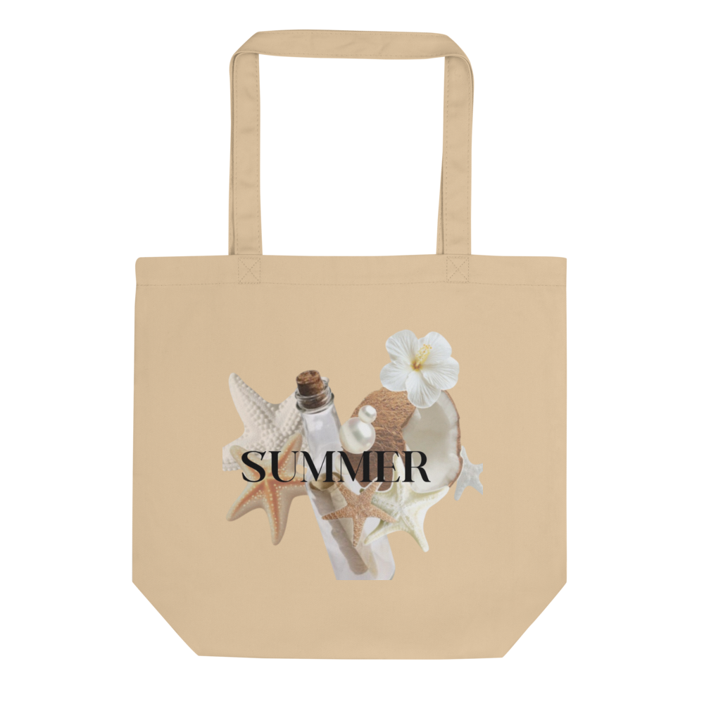 Vintage Summer Beach Aesthetic Eco Tote Bag