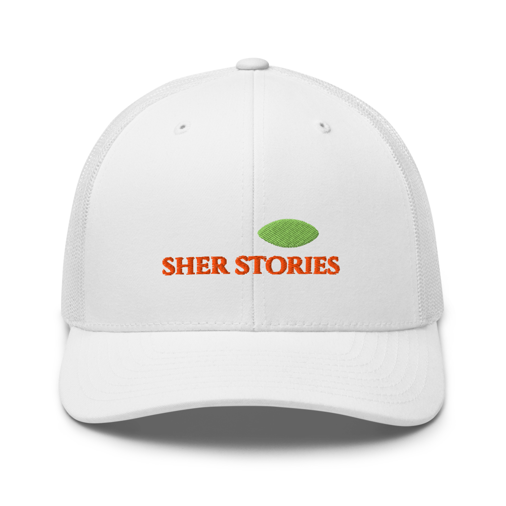 Sher Stories Logo Retro Trucker Hat