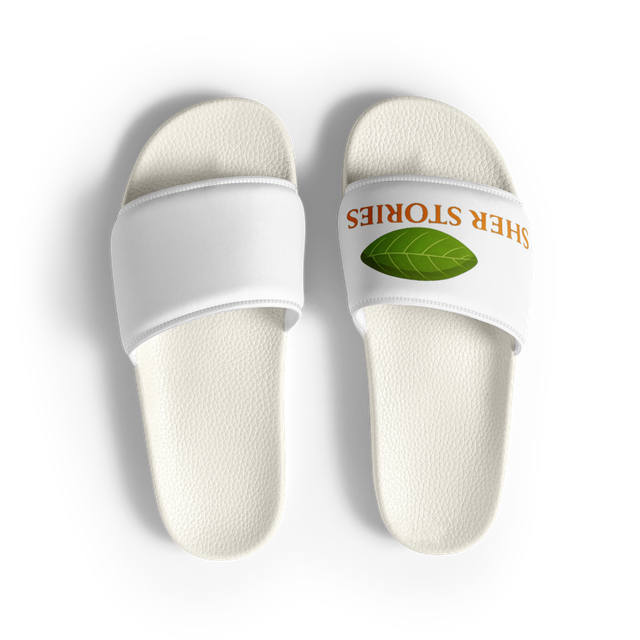 Sher Stories Logo Women's Slides