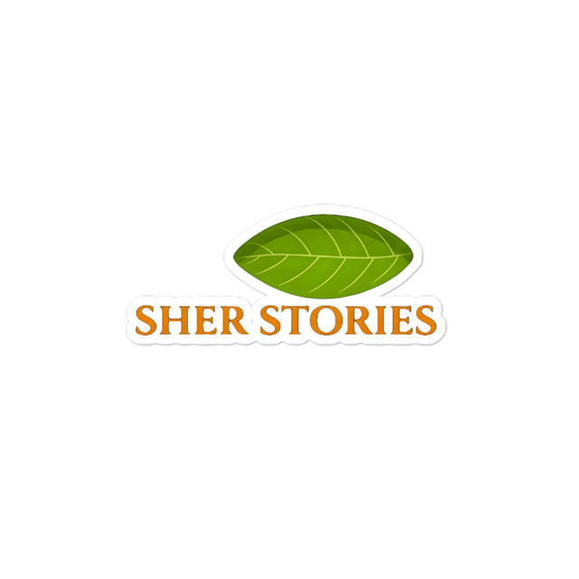 Sher Stories Logo Die-Cut Sticker