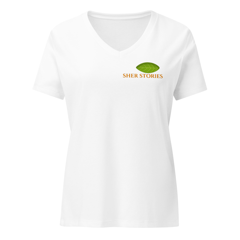 Sher Stories Women's V-Neck Tee 