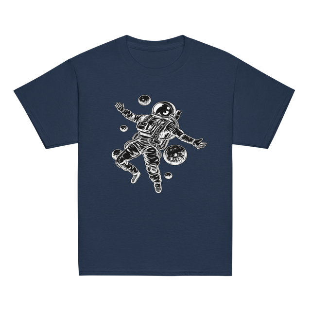 Astronaut Space Explorer Graphic T-Shirt | Vintage