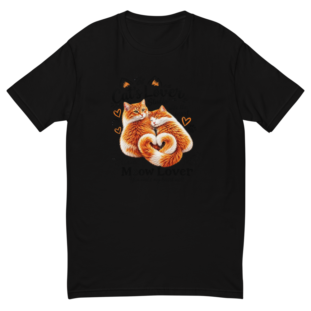 Cat Lover T-Shirt – Cute Orange Cat Gift