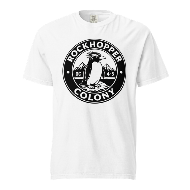 Mens RockHopper T with RH logo on back