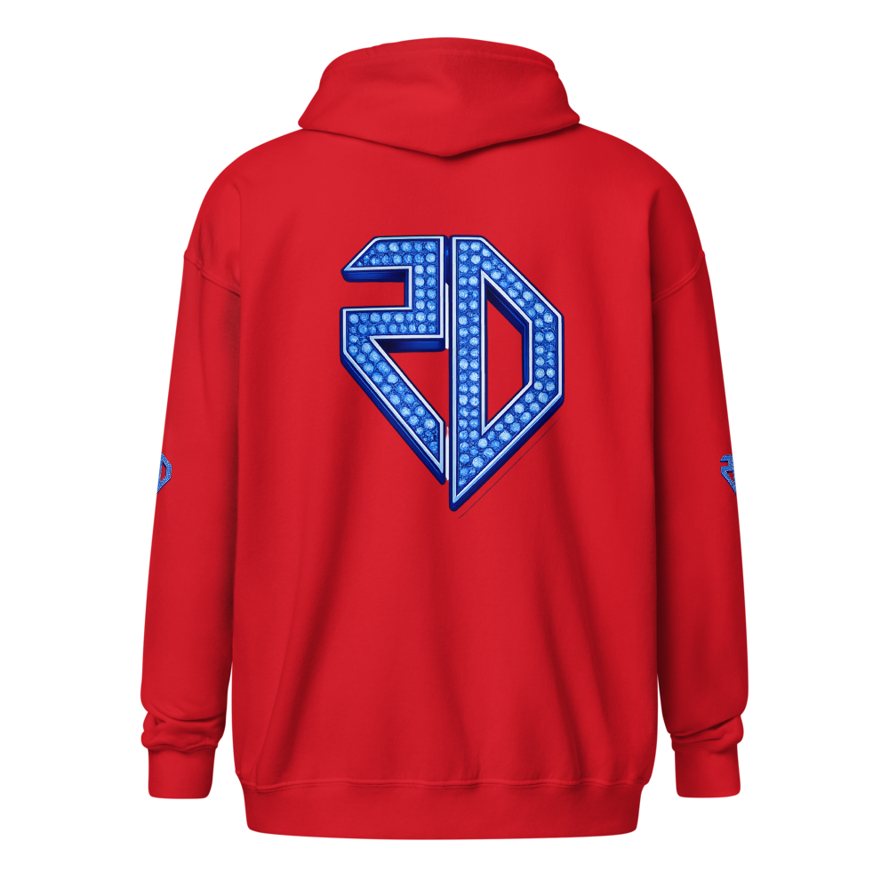 Unisex heavy blend zip hoodie