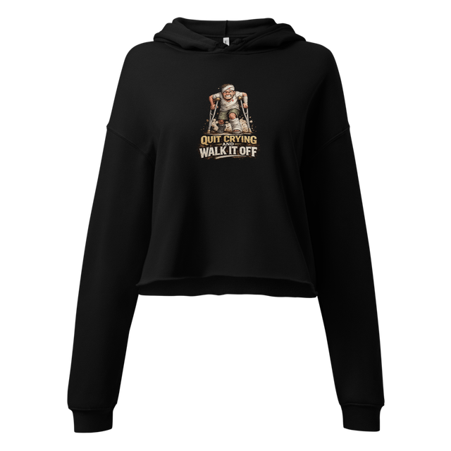Walk It Off Women's Cropped Hoodie