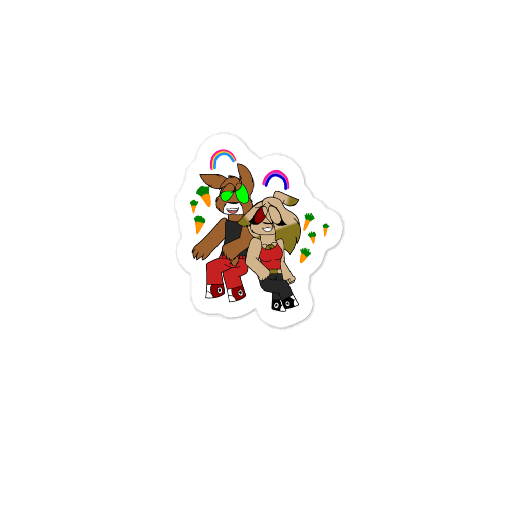 Max rabbit and spring bunny stickers the foxdy xd 