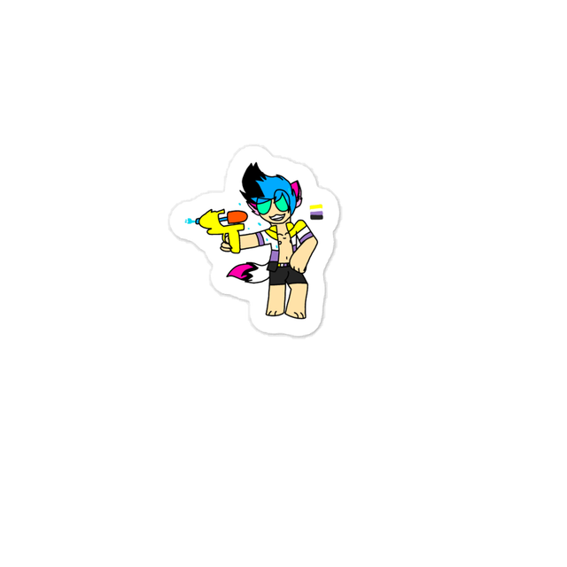 Ango cat sticker | the foxdy xd girl