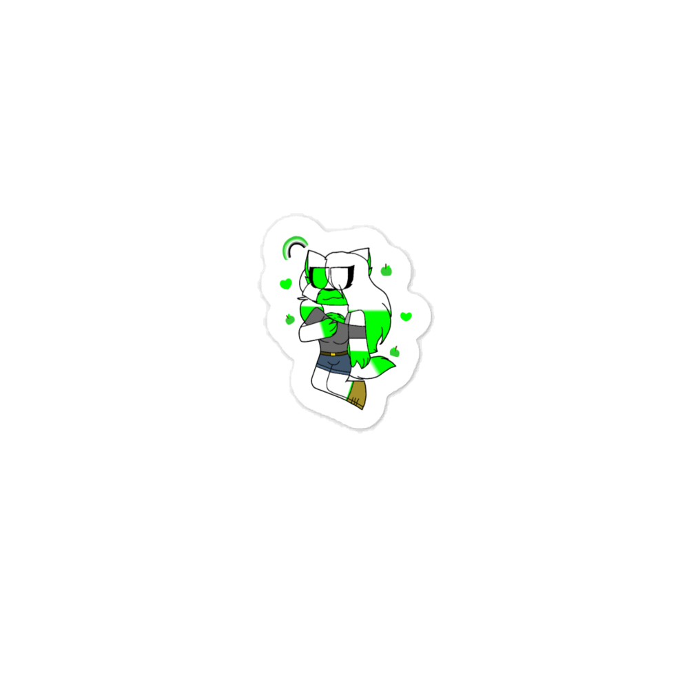 Greeny Czech sticker | the foxdy xd girl 